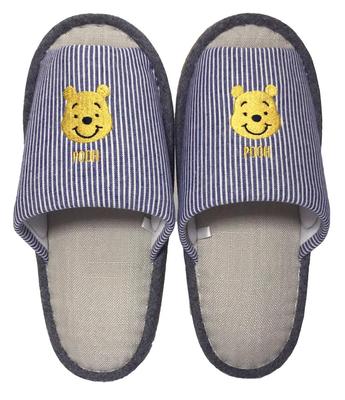 Disney Hausschuhe mit Außennaht, Marineblau, 24,0 cm,