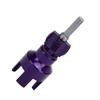 PVC Pipe Threader G3 4 Integrated Internal External Pipe Thread Cutting Tool Electric Drill Compatible Hex Shank