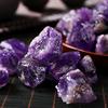 Natural Deep Amethyst Minerals Specimen Raw Mineral Irregular Shape Crystal Stone Fish Tank Bulk Decorative Polishing Rock