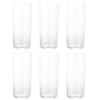 Toyo Sasaki Glass Tumbler Glass Silk Line Tumbler 455ml Set of 6 Made In Japan Dishwasher Safe Unbreakable Glass Cup Beer Glass Highball Glass Sour
