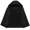 Plus Size 5XL-11XL Fashion Autumn Winter Oversize Warm Sleeveless Vest Men Outerwears Thick Faux Fleece-lined Men's Jacket Hooded