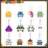 Anime Cartoon Gengar Halloween Day Acrylic Keychain Kawaii Pocket Figure All Saints' Day Creative Pendant Decoration Gifts Toys