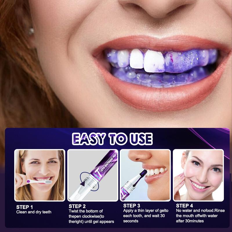 Opplysende V34 Hbesty Tannblekingspenn Effektiv Gel For Gule 5ml Flekker