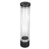 Water Cooling Reservoir 240mm 9.4in Length G1 4in Thread 50mm 2.0in Diameter Tube Low Noise 4 Holes PC Cooling Tank