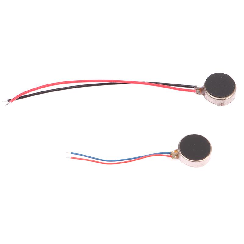 5Pcs 1034 Micro Dc Vibration Motor Flat Vibrating Moteur Button Motors For Mobile Phone Watch Tablet Massager Vibration Motor