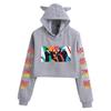 Jujutsu Kaisen Women's Cat Ear Hoodie - Casual and Trendy