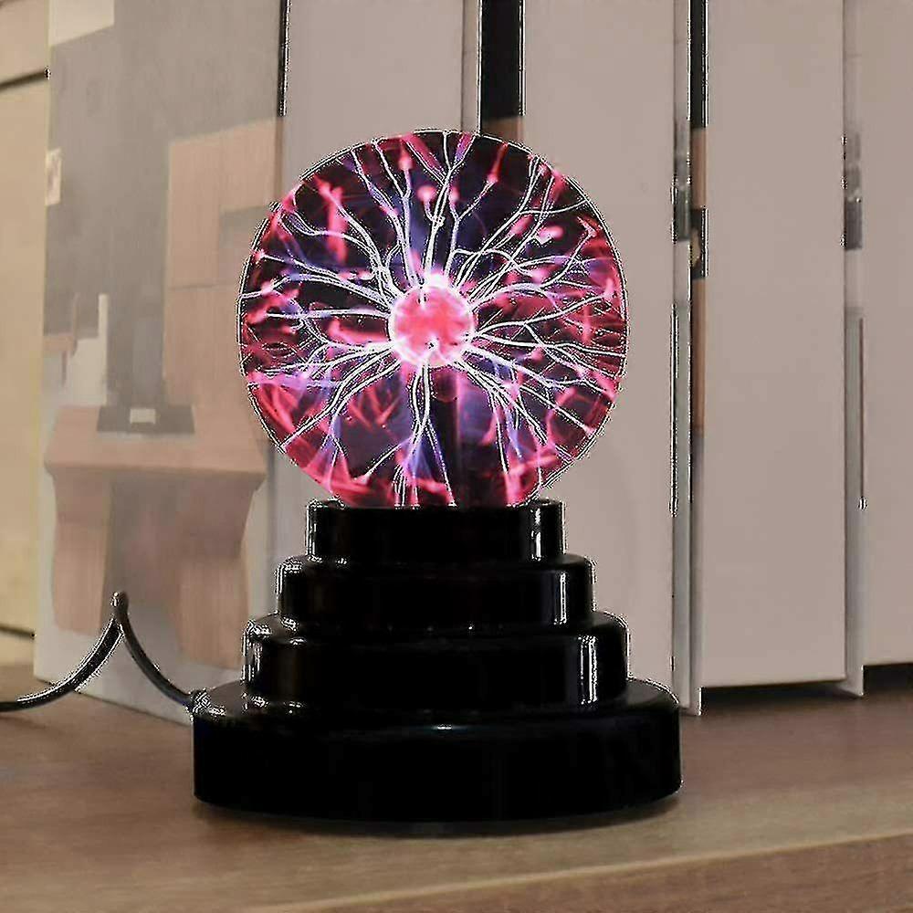 Electric Magic Static Plasma Ball Lava Globe Night Light Lamp Touch Sensitive