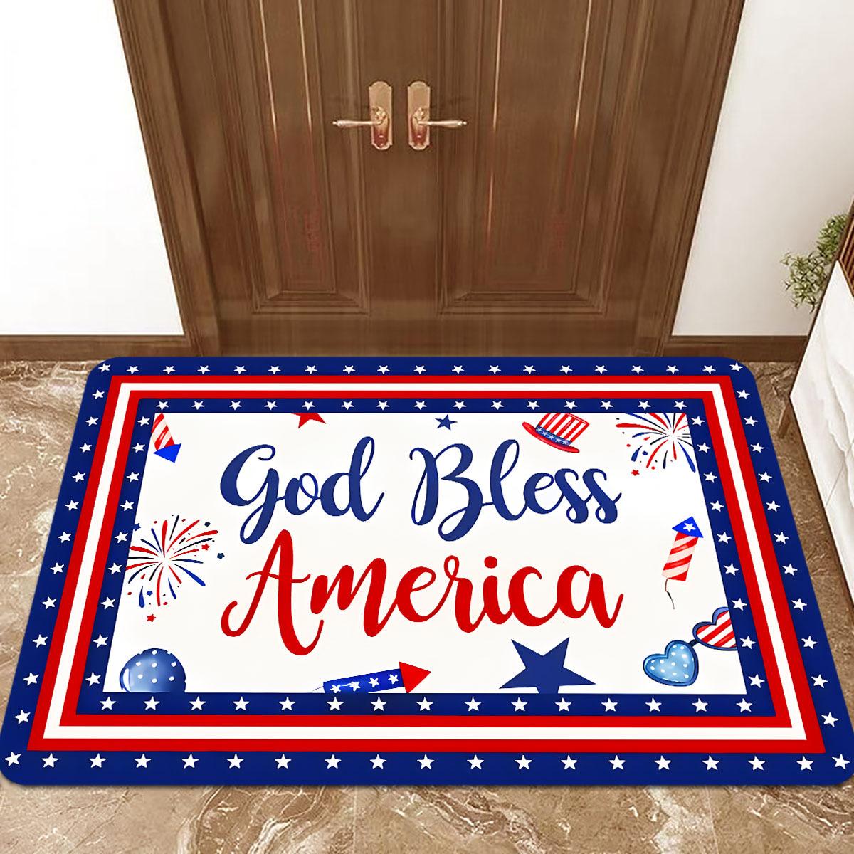 

Minimalist Christmas Alphabet Rug Bedroom, Living Room, Hallway Entrance Door Mat Soft Comfortable Floor Mat Home Decor 40X60CM(1.3X2FT
