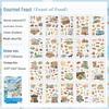 Yue Zhen Die-cut Journal Stickers: Children's DIY Scenery Sticker Book