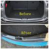 For Mazda CX-5 CX5 KF 2017 2018    Auto Rear Bumper Trunk Door Sill Guard Plate Protector Cover Trim Car Accessories