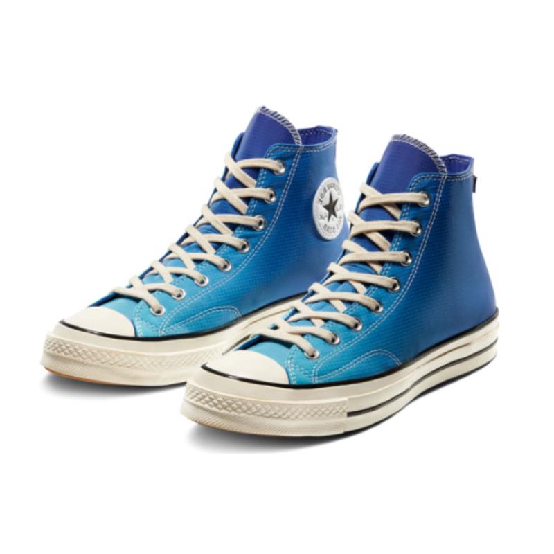 Converse 1970s Primaloft Chuck Comfortable Sweat-Absorbing High-Top Canvas Shoes Unisex Blue