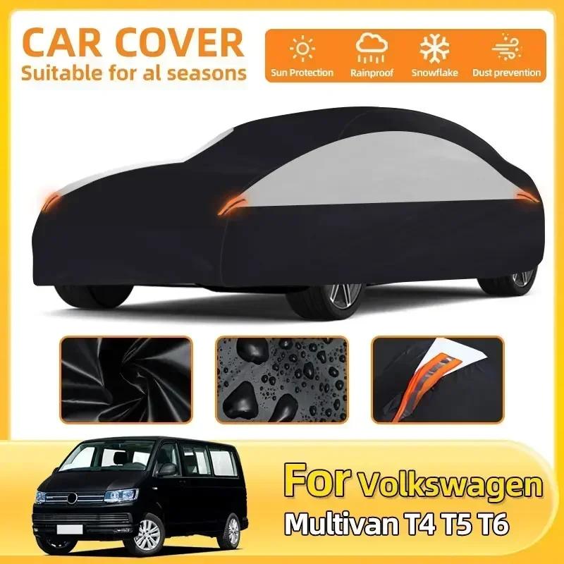 For VW For Volkswagen Multivan T4 T5 T6 Full-Wrapped Car UV Sun Rain Snow Car Cloth Dust Preueron Waterproof Premium Protecton C