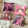 Gun G-Gale Online Anime Kuddfodral Heminredning Pläd för Soffa Säng Bil Rumsdekor Presentidé