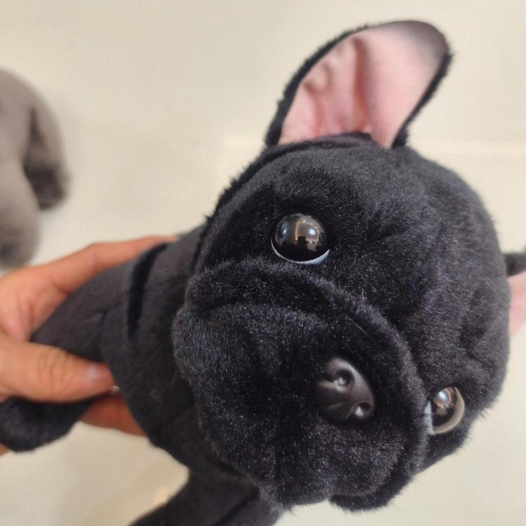 Französische Bulldogge Plüschtier - Niedlicher Puppenbegleiter für Kinder