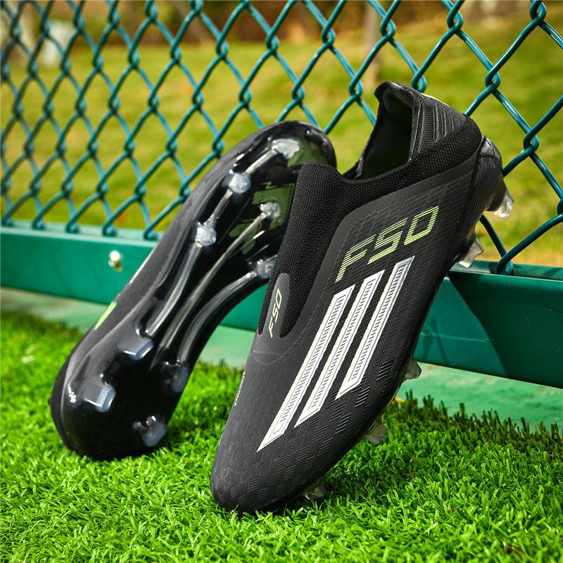 Fußballschuhe Jugend Low-Top Nahtlos Fly-Woven Fußballschuhe Schüler Stollen Herren und Damen Trainings-Sportschuhe