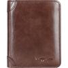 Viney Men's Luxury Tri-fold Leather Wallet