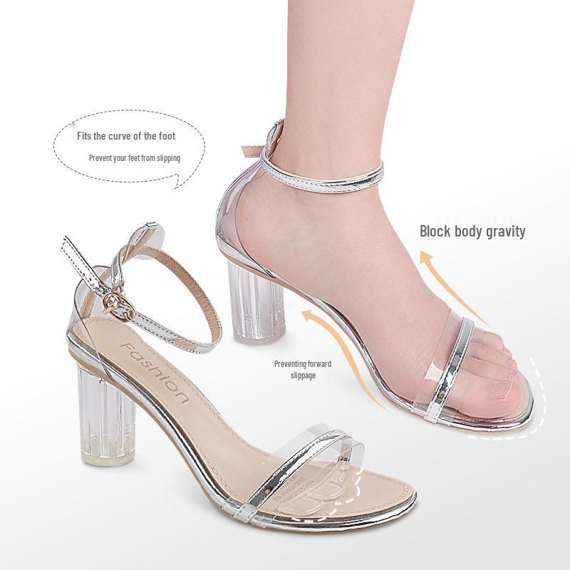 Summer Invisible Anti-Slip Forefoot Pads: Soft, Pain-Reducing Protection for High Heel Comfort.