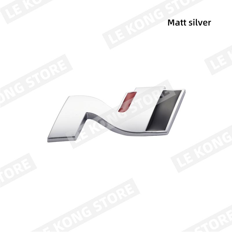 CMMR4 N Performance Abzeichen Emblem Fronthaube Kühlergrill Aufkleber Decal Für Hyundai Sonata Elantra Veloster I20 I30 I10 I40 Metall Auto Styling