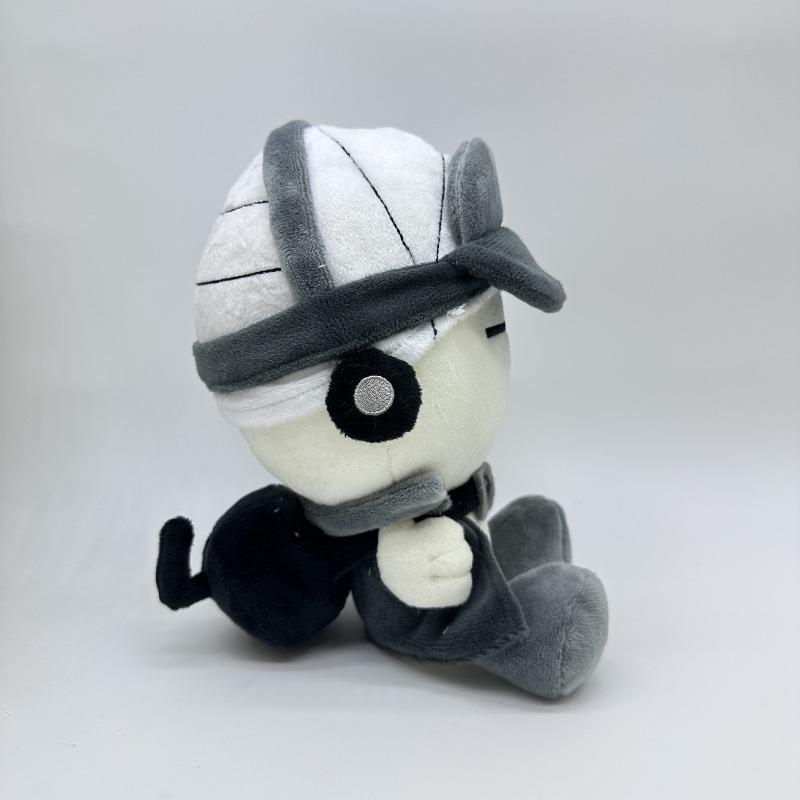 Madness Combat Hank Plüschtier Weiche Stoffpuppe Niedliche Cartoon Anime Figur Sammlerstück für Fans Heimdekoration Kissen Geburtstagsgeschenk für Kinder und Erwachsene