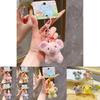 Plush Mini Elephant Keychain With Cartoon Design For Backpack Decor And Gift