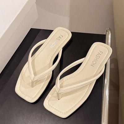 Sommer Gladiator Damen Sandalen Mode Elegant Schmaler Riemen Zehensteg Schuhe Damen Komfort Flache Schuhe Strand Sandalen