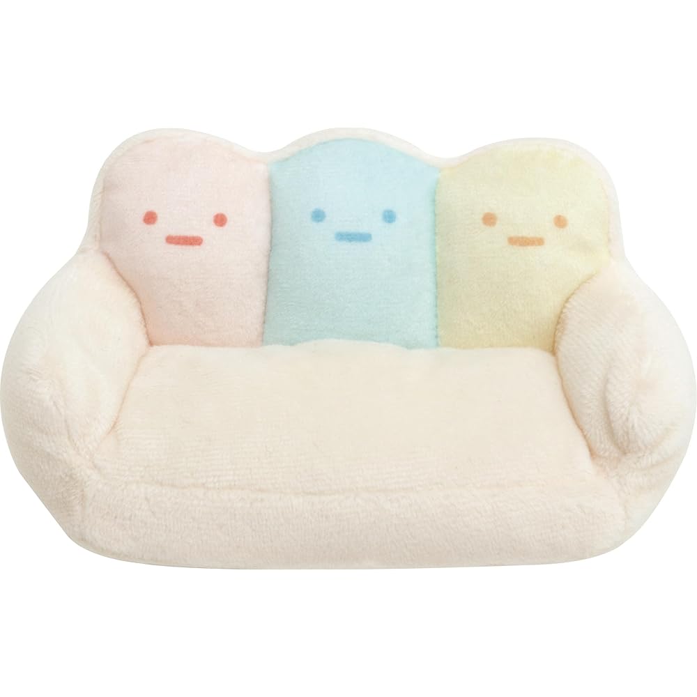 San-X Sumikko Gurashi Tapioca Sofa Plush Toy 5.5x14x8cm Soft Stuffed Animal