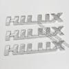 3D ABS Auto Decal Badge Nieuw Embleem voor Toyota Hilux Kofferbak Achterklep SRS 2.8 D4D Auto Styling Accessoires OH9