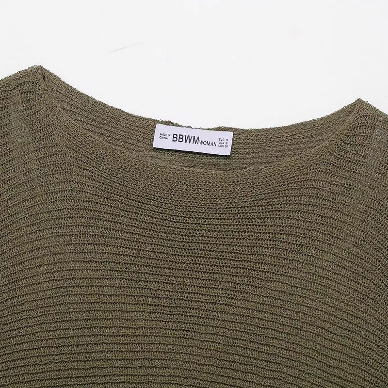 Araltay New Arrival Fashion Style Women's Clothing Fashion All-Match Casual Minimalist Splicing Knitwear Tops 2756134