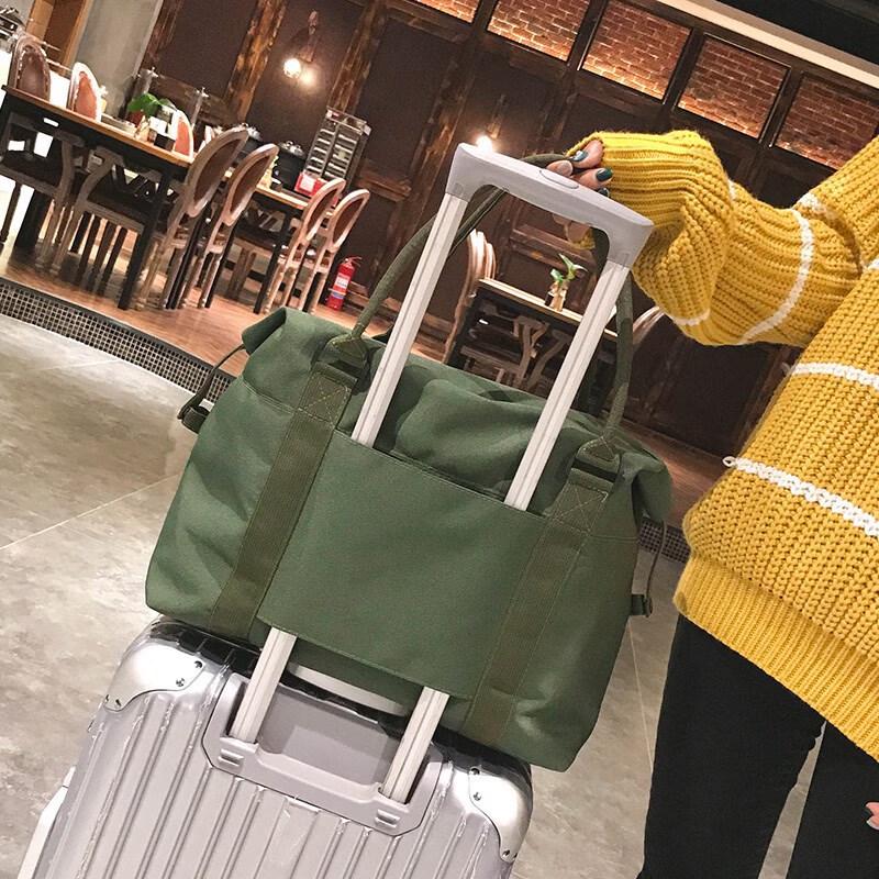 

Li Shen Large Capacity Canvas Travel Shoulder Bag