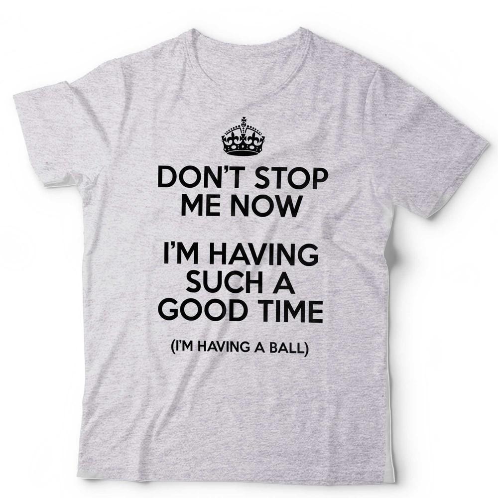 Music Lyrics TShirt Freddie Mercury Dont Stop Me Now Funny Unisex Kids Tee