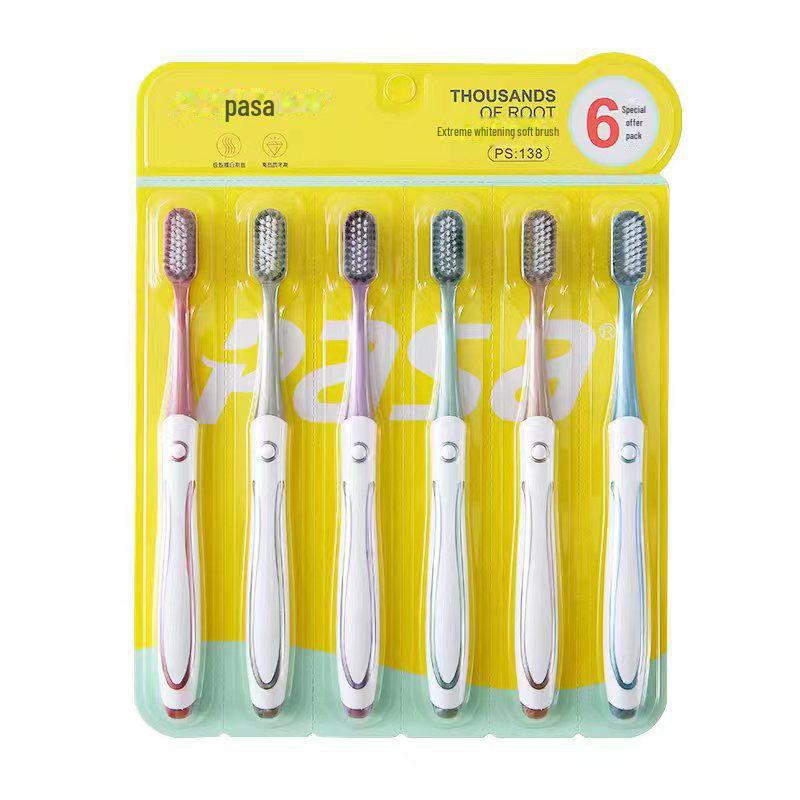 Premium Erwachsenen-Zahnbürste mit weichen Borsten und hochdichten Filamenten für eine Tiefenreinigung