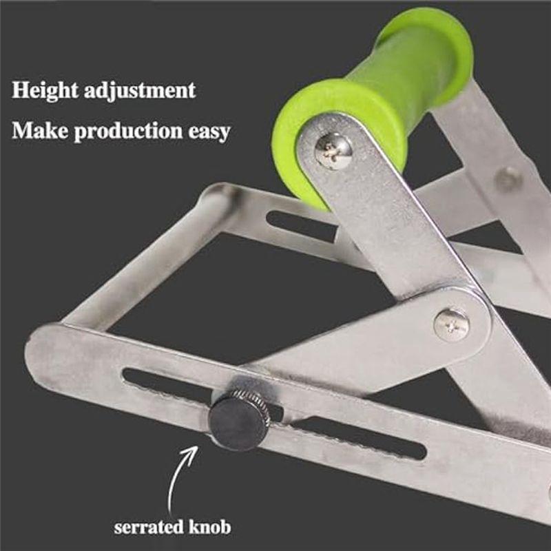 AEE2-Adjustable Cutting Machine Support Frame,Anti-Slip Table Saw Stand,Foldable,Angle Grinder Cutting Machine Bracket