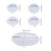 Irregular Tray Molds DIY Coaster Molds Silicone Trinket Dish Molds Epoxy Resin Casting Molds for DIY Casting Home Decor