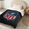 National Football League Print Flannel Blanket, High quality Comfortable for All Seasons, Home Decor, Warmth and Comfort, Perfect for Christmas Gifts