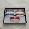 5 Pcs Rimless Rectangle Sunglasses For Men Women Fashion Simple Outdoor Accessory Sun Glasses Beach Travel Shades Eyewear