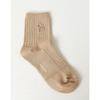 HISS5E222G2_Women's Grey Melange Cotton Blend Ankle Socks 3-Piece Set
