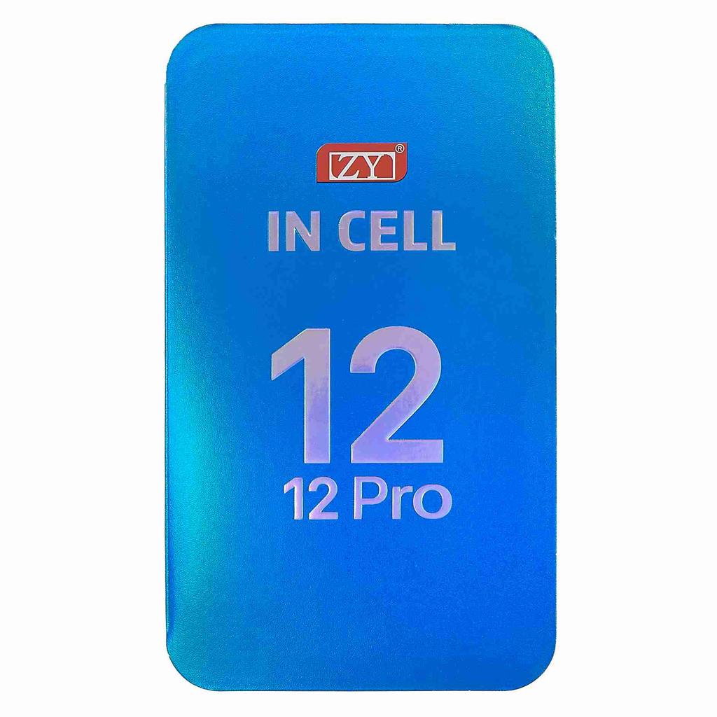 For iPhone 12/12 Pro 6.1 Inch Grade C LCD Screen and Digitizer Assembly Replacement Part (ZY Incell Technology) (Without Logo)