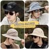 Summer New Hat Men's Sunshade Sun Hat Outdoor Travel Breathable Mountaineering Hat Hiking Bucket Hat