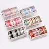 10 roliek Hviezdičková washi páska Dekoratívna lepiaca páska Školské pomôcky na zápisník Zlatá fólia Scrapbooking Kawaii písacie potreby Maskovacia páska