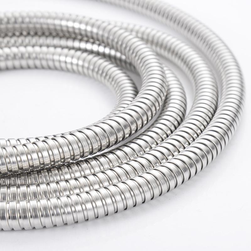 3.0m Stainless Steel Shower Hose - Flexible Hot & Cold Shower Head Tube