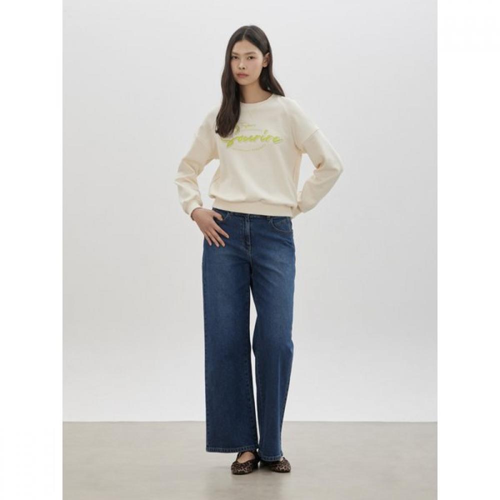 Cc Collect Semi Wide Denim Pants C261psa403
