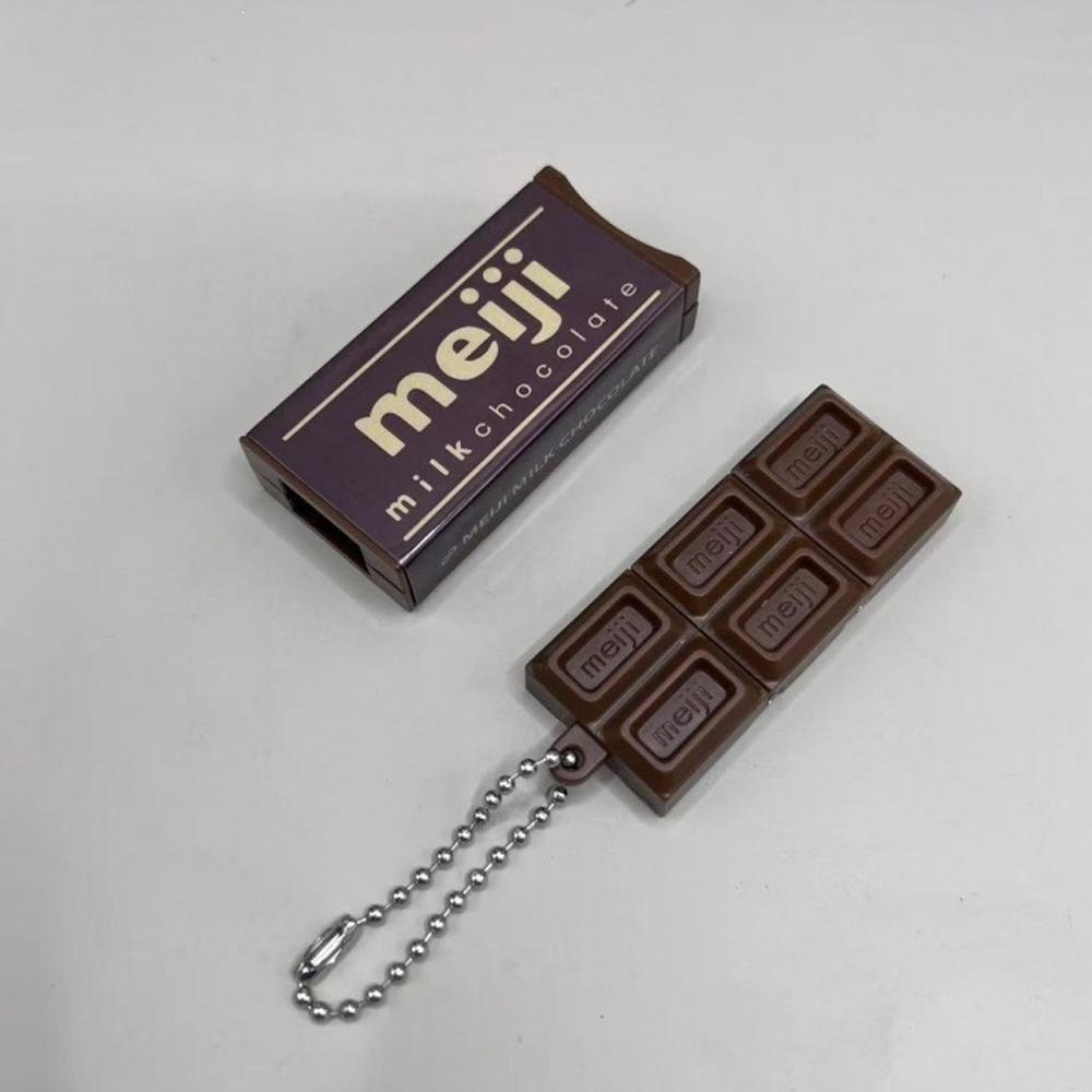 

New Japanese realistic chocolate small toy 3D stress-relief pendant pressure-relief magic by bending high aesthetic bendable fun