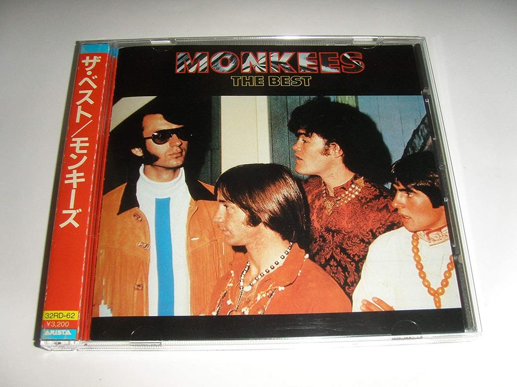 CD MONKEES - The Best  32RD62 Japan Rock Used