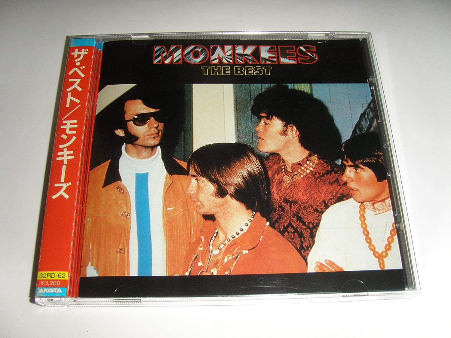 

CD MONKEES - The Best 32RD62 Japan Rock Used