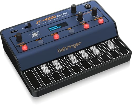 Behringer JT-4000M MICRO Portable Synthesizer with 3.5mm MIDI IN