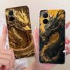 For Xiaomi Poco M7 4G Case PocoM7 Plus Cool Dragon Luxury Painted Cover Soft Silicone Case For Xiaomi Poco M7 Pro PocoM7 5G Bags
