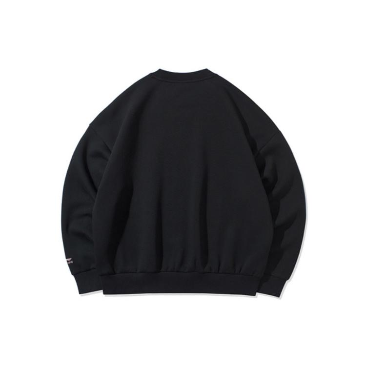 Li Ning x LINE FRIENDS Sweatshirt Unisex Black AWDQB10-3