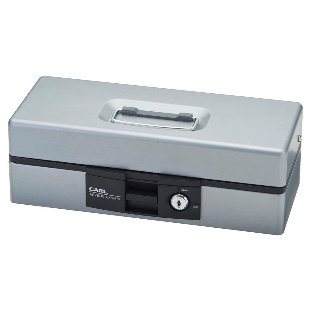 Carl Office Desktop Key Box, Holds 16 Keys, CKB-F16-S