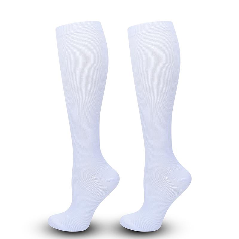 Men Compression Stockings Women Hiking Running Elastic Socks Sports Socks Flight Pregnancy Swollen Varicose Veins Marathon Socks