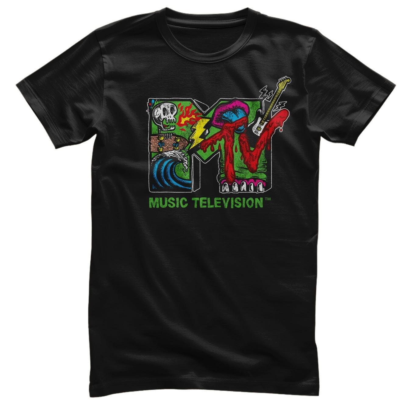 Officially Licensed MTV Skate Punk Logo Mens T-Shirt XL